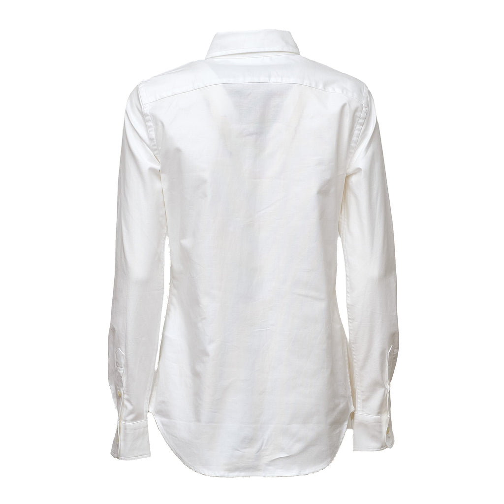 Shirt 40/1 Stretch Oxford Long Sleeve Button Front