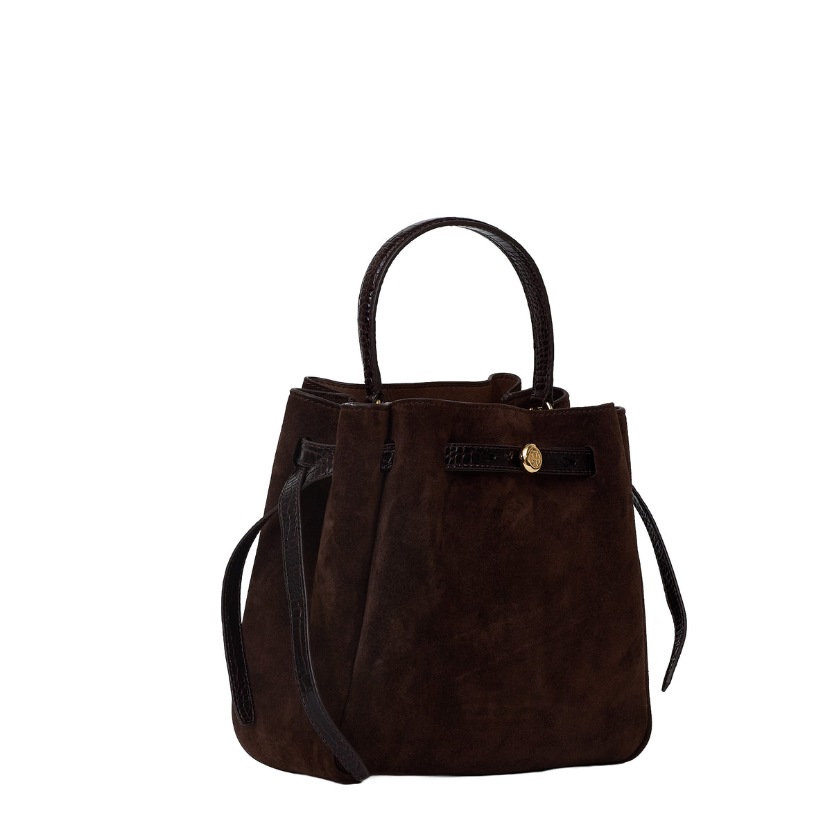 Romy Suede Bucket Bag