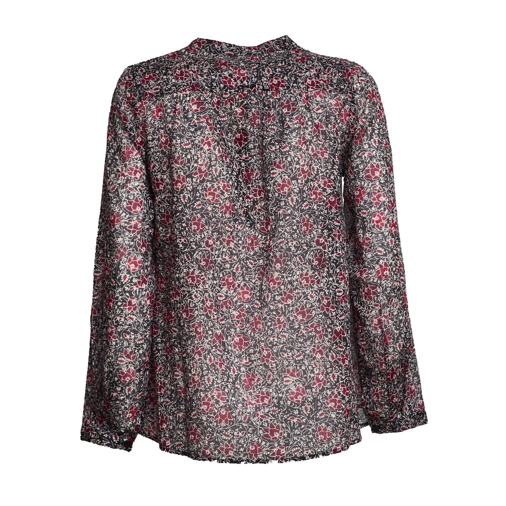 Maria Floral Cotton Top