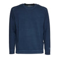 Cotton Crepe Double Crewneck Sweater