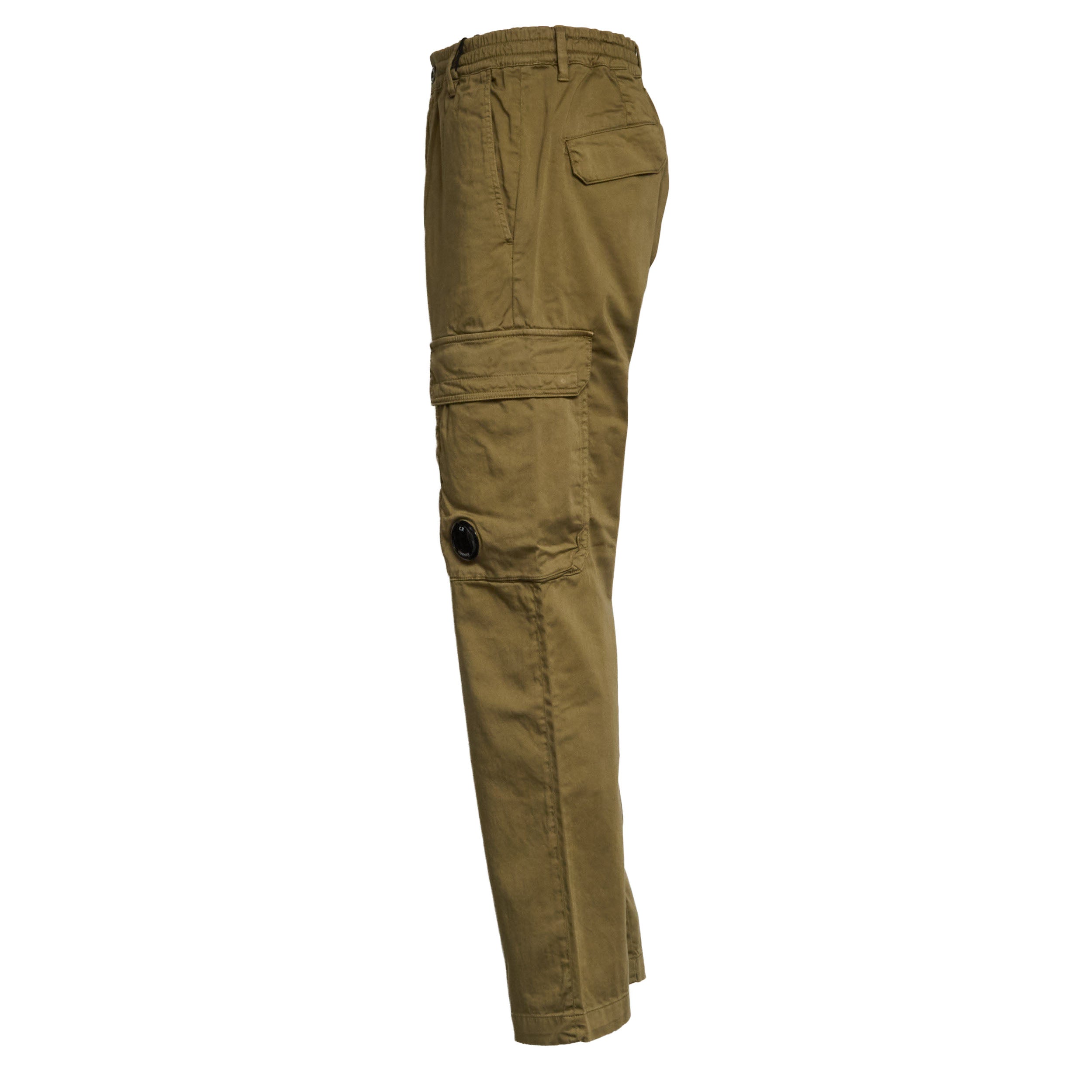Stretch Sateen Regular Cargo Pants