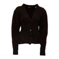 Pivot Knit Peplum Cardigan