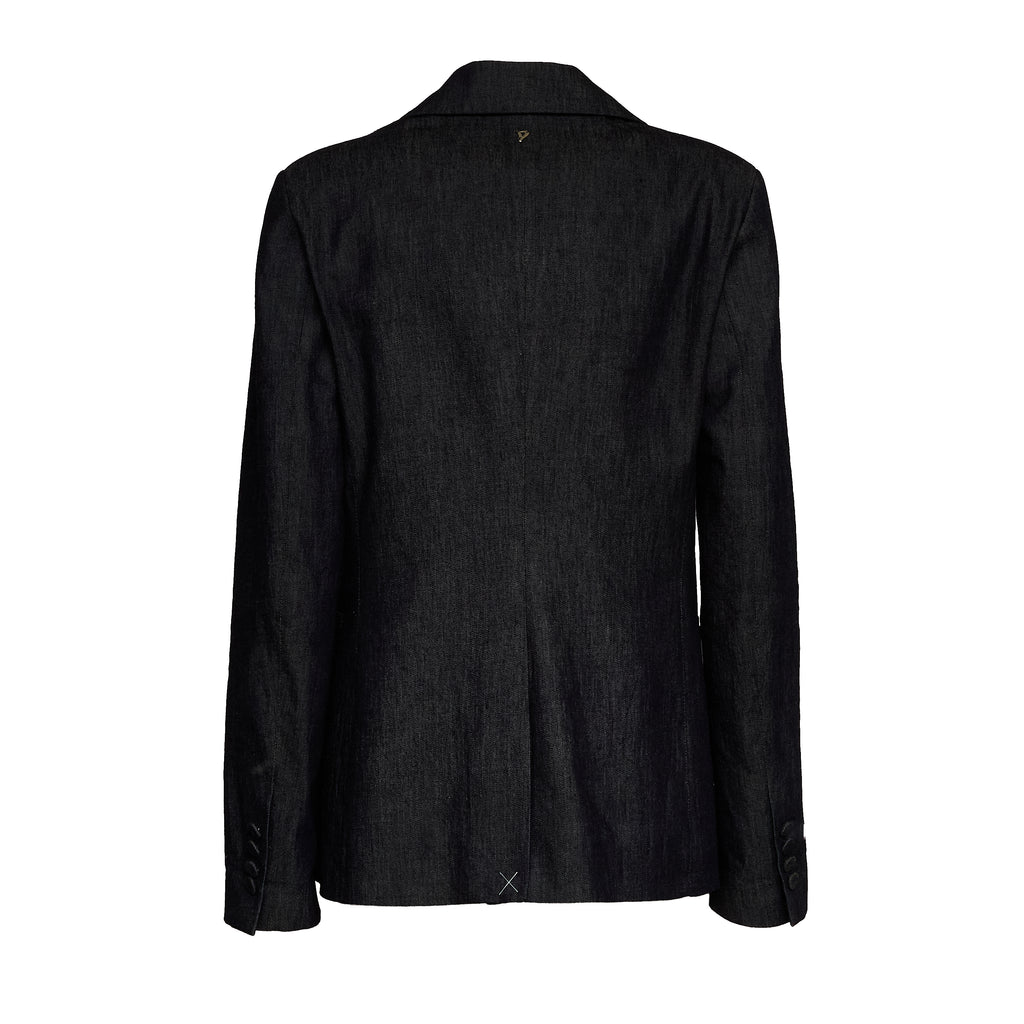 Blazer Slim In Denim Seta 7 Oz