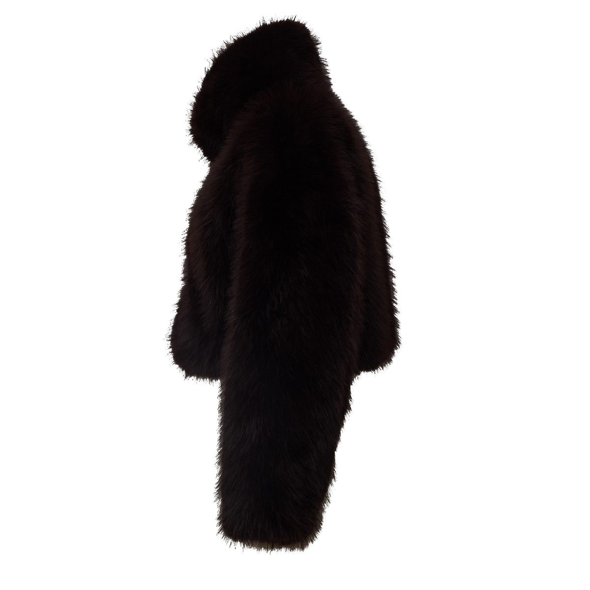 Salia Faux Fur Cropped Jacket Molé
