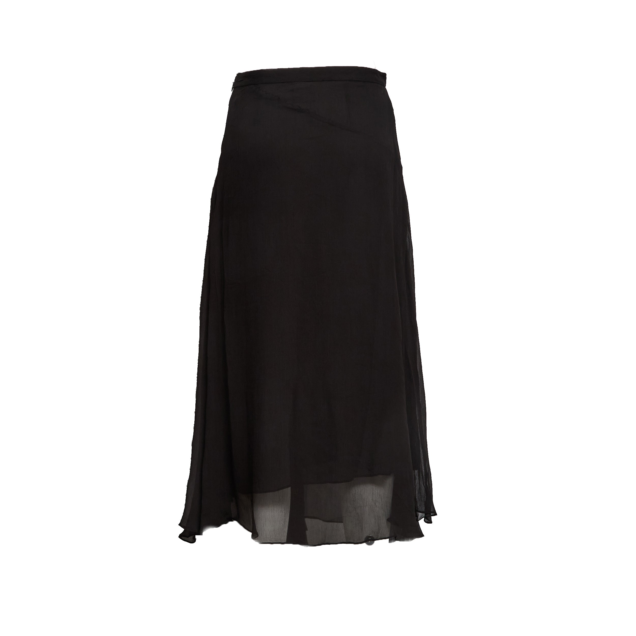 Lycia Crinkled Chiffon Skirt