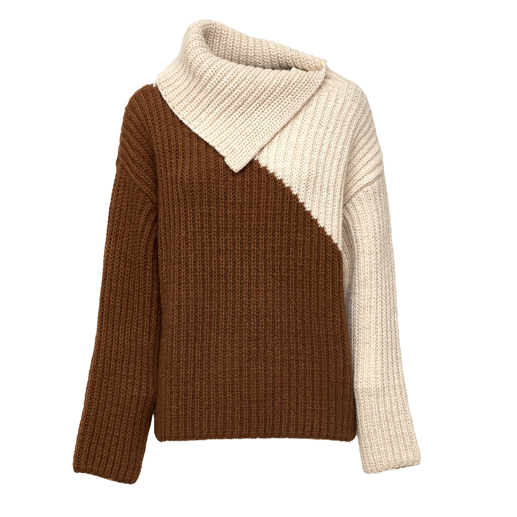 Kolorama Bicolor Knit Pullover