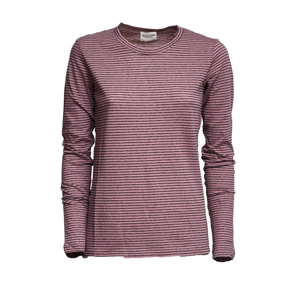 Kaaron Striped Linen Tee-Shirt