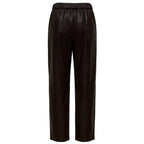 Pantaloni Amati In Jersey Effetto Pelle
