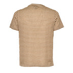 T-Shirt Dover Stripes Cotone, Lino