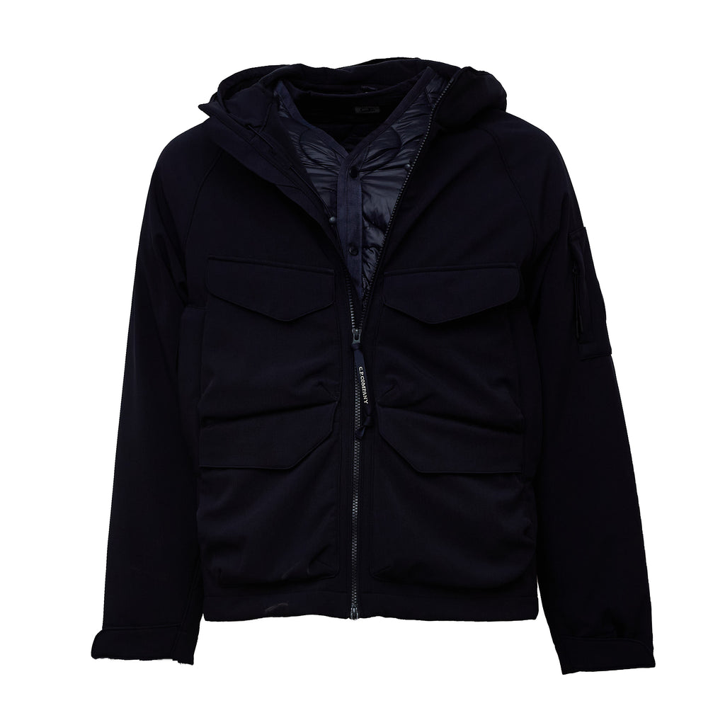 C.P. Shell-R Padded Hooded Lens Jacket