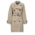 Trench Radioso In Gabardina Antigoccia