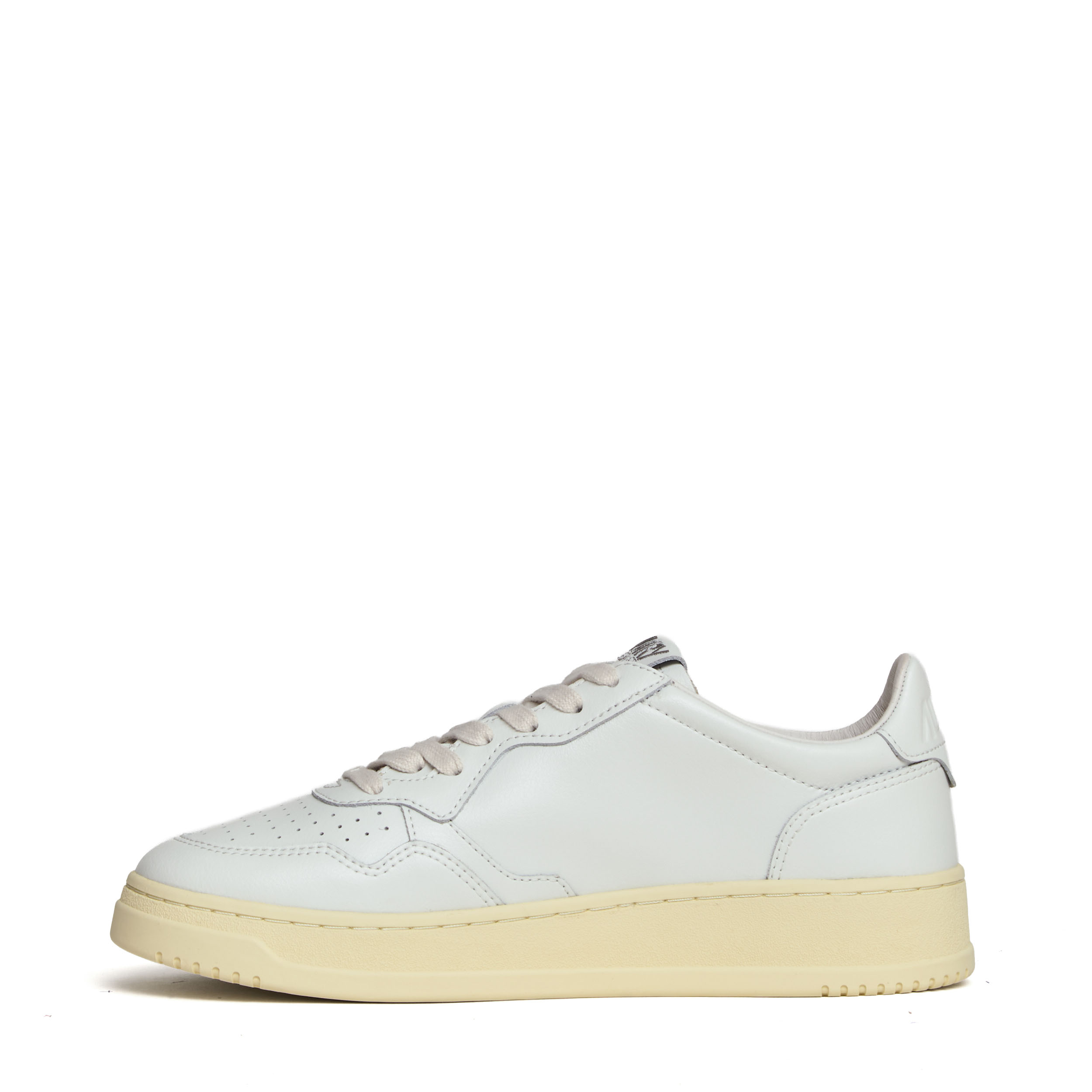 Sneakers Medalist Low In Pelle Bianca