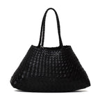 Santa Croce Big Tapered Leather Straps Shoulder Lenght Straps