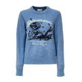 Graphic Wool Sweater Mermaid
