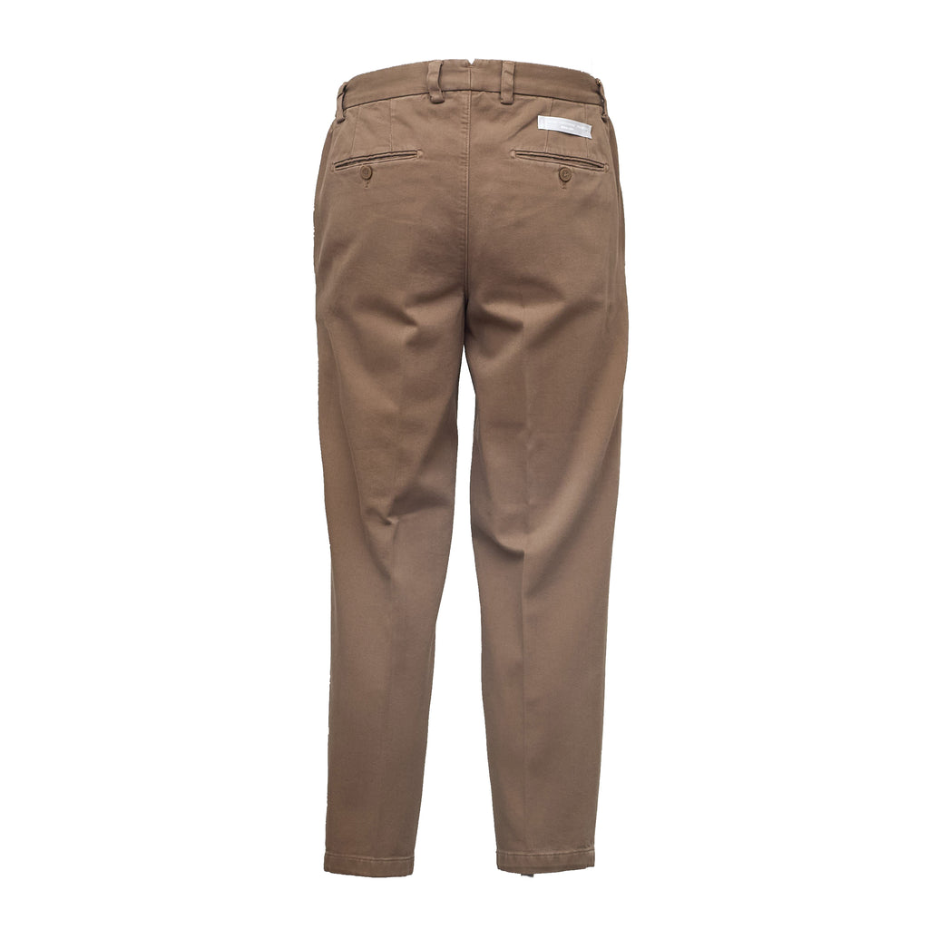 Pantaloni In Bull Di Cotone
