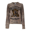 Graphic Wool Sweater Tiger
