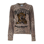 Graphic Wool Sweater Tiger