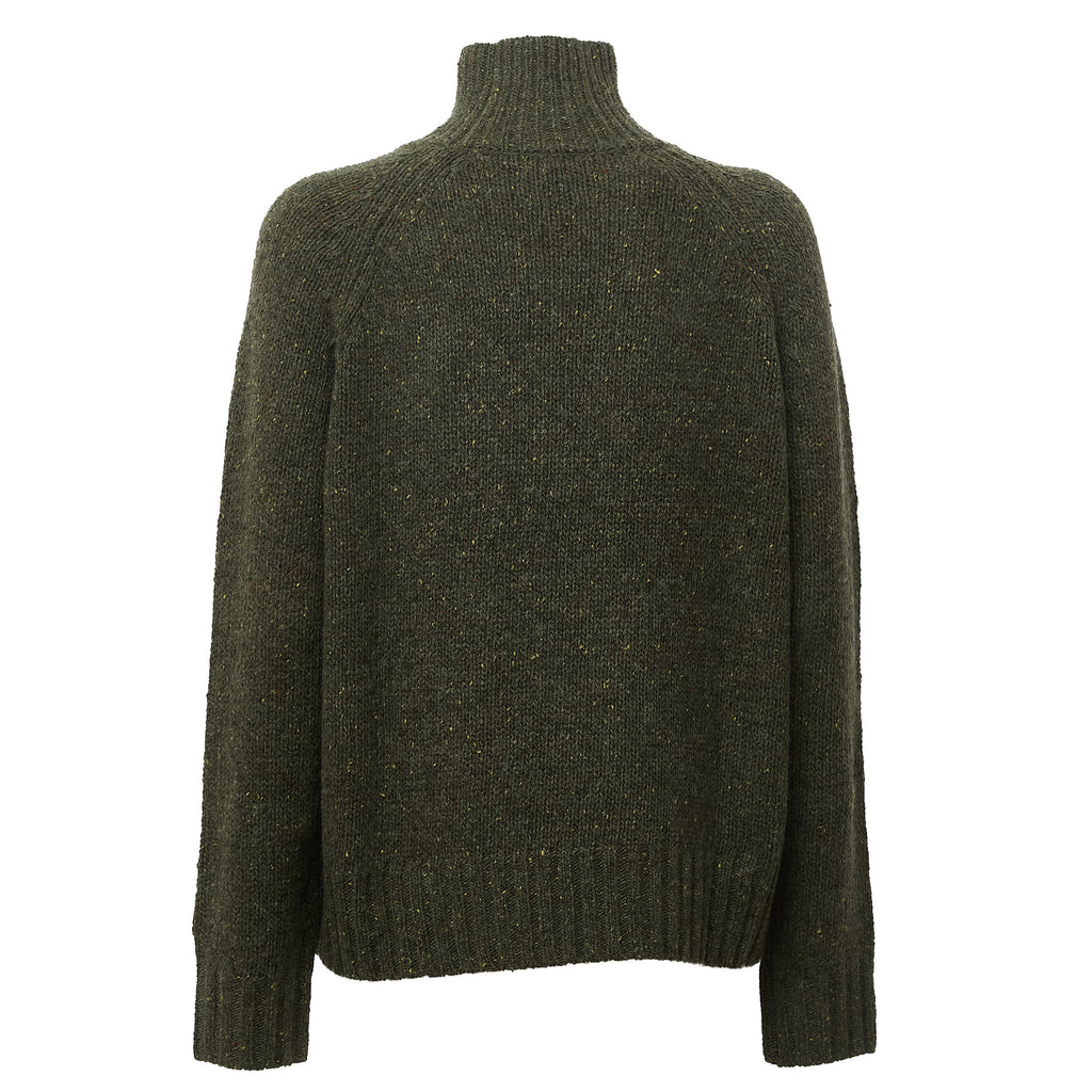 Meghan Donegal Turtle Neck Sweater