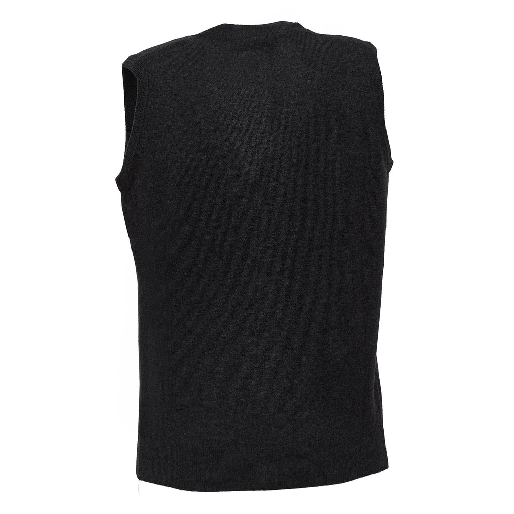 Gilet Bottoni In Lana, Cashmere