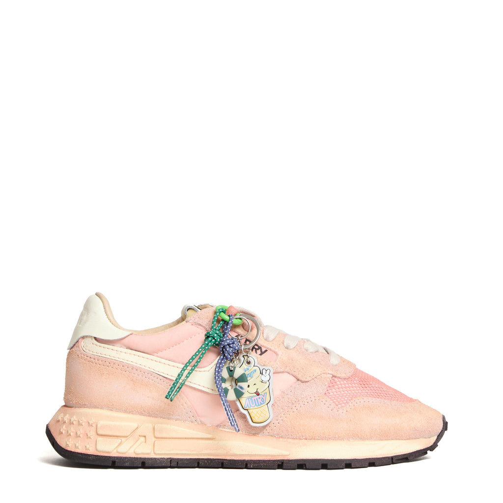 Sneakers Reelwind Super Vintage In Suede, Nylon