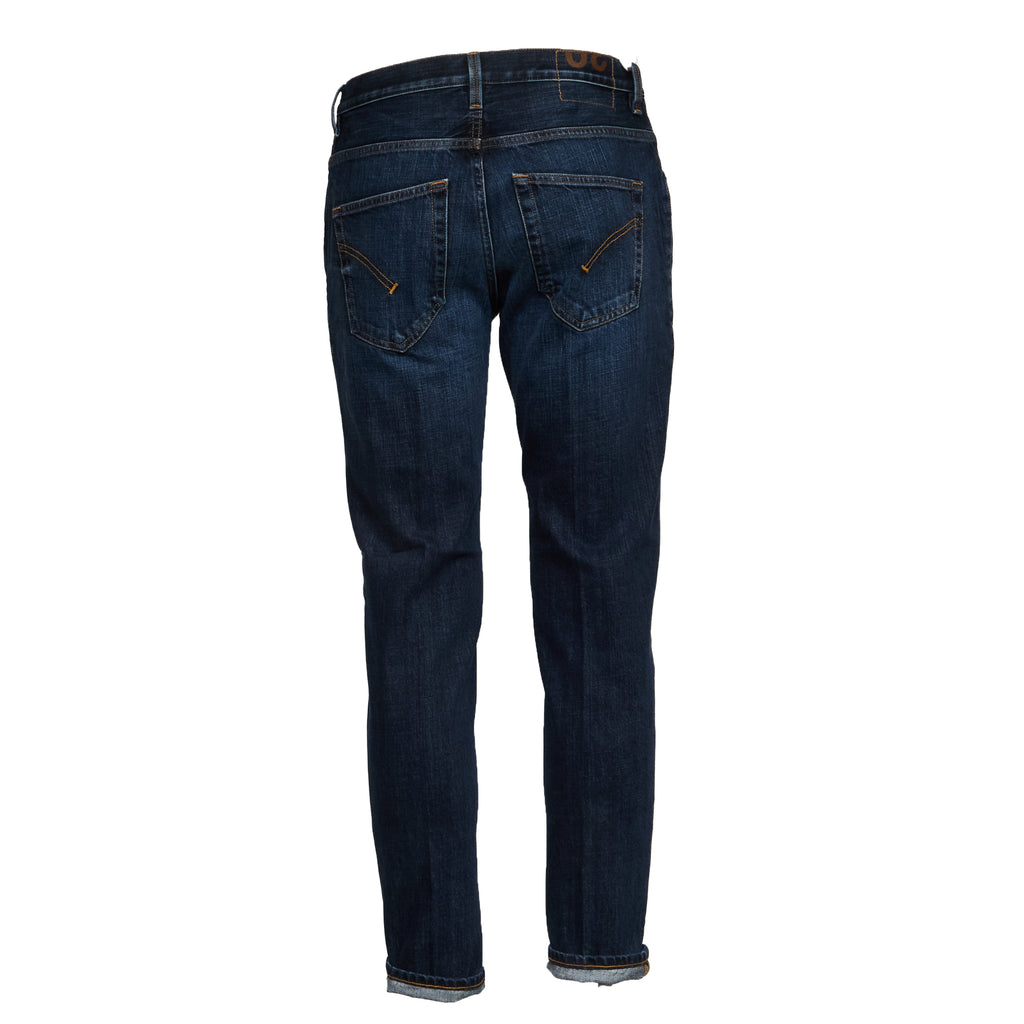 Jeans Brighton In Denim Fisso Cross Blu