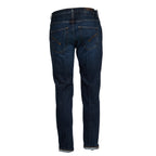 Jeans Brighton In Denim Fisso Cross Blu