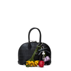 Croc Leather Toast Mini Bag