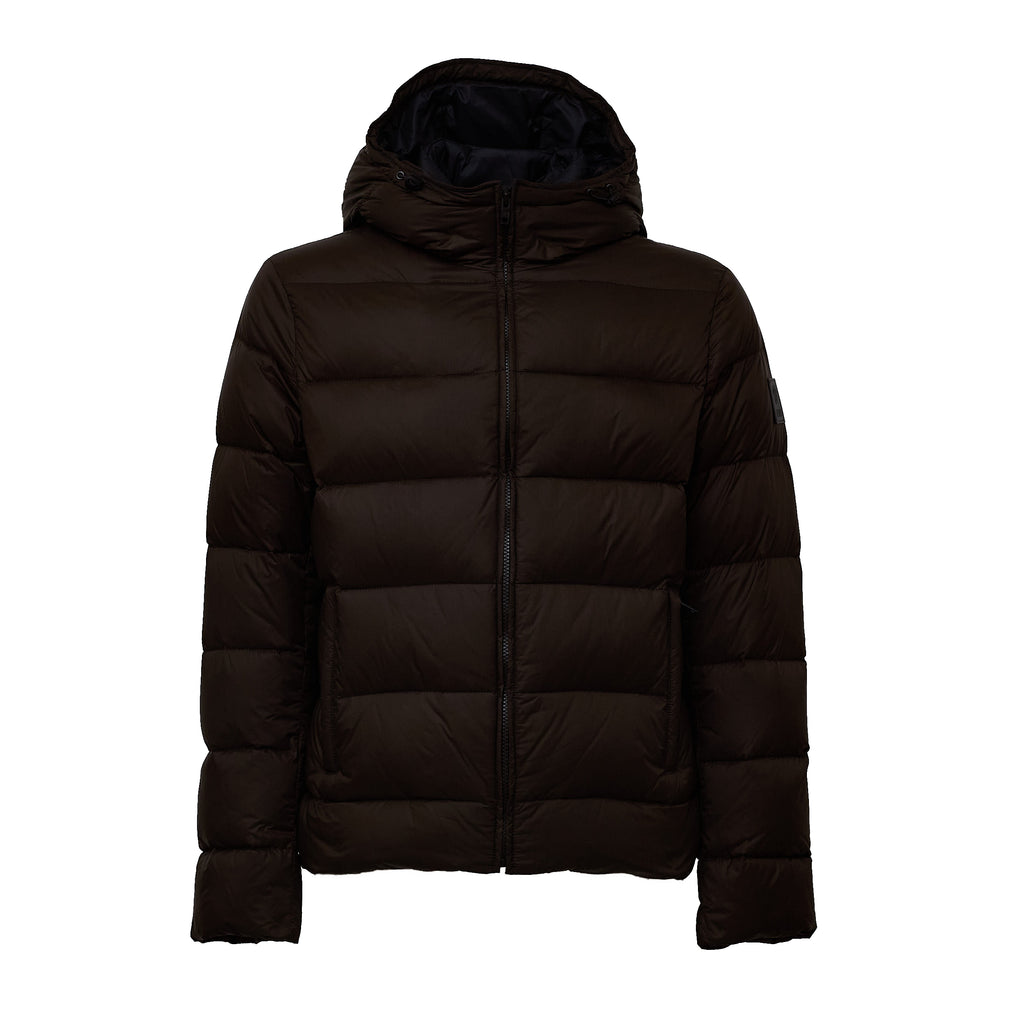 Piumino Double Front Cappuccio