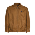 Giubbotto Bomber In Twill Di Cotone
