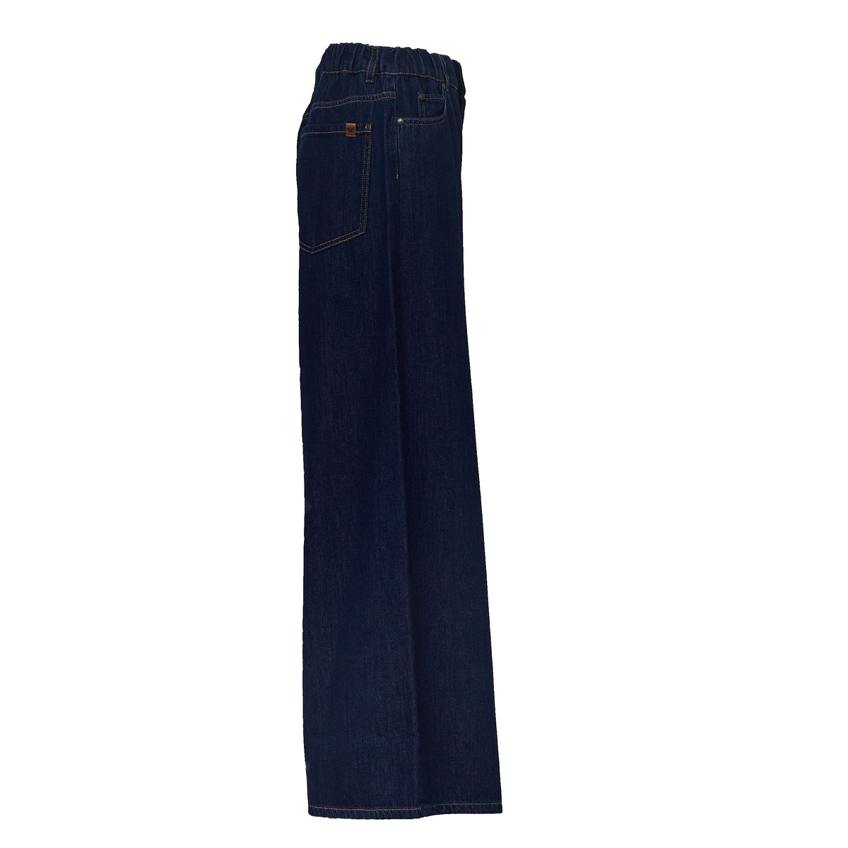 Jeans Zattera In Denim Indaco