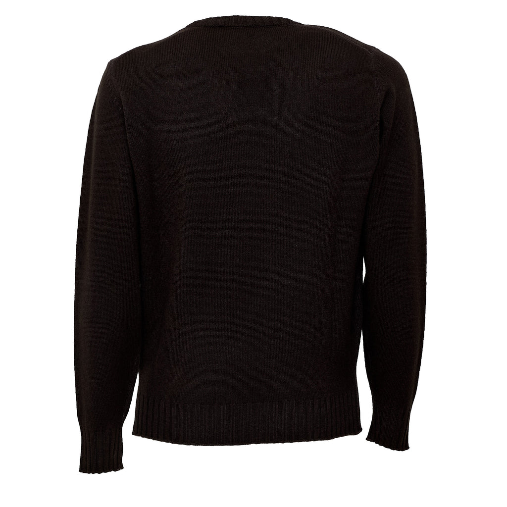 Maglia Girocollo In Lana, Cashmere