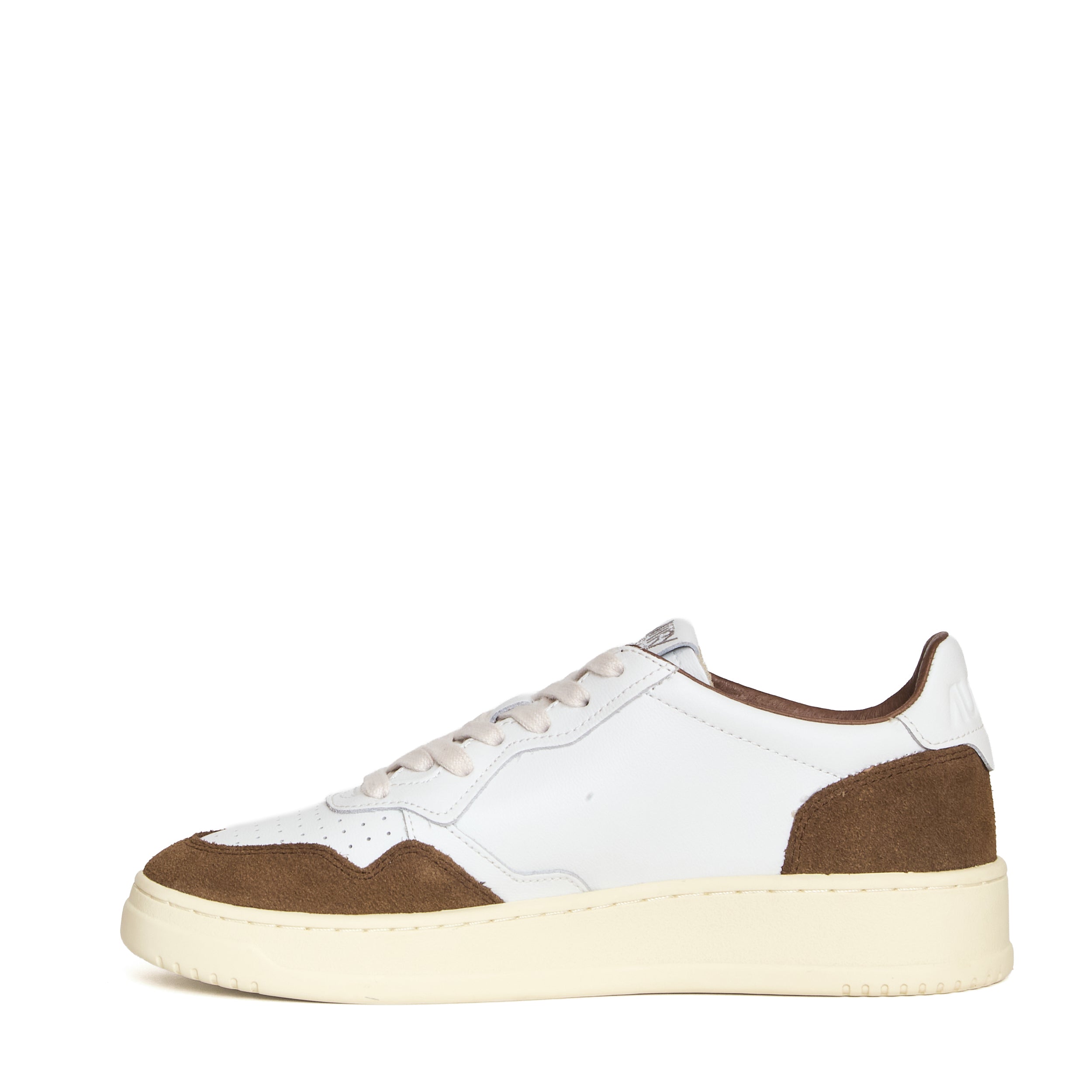 Sneakers Medalist Low In Pelle Soft Bianca, Tundra