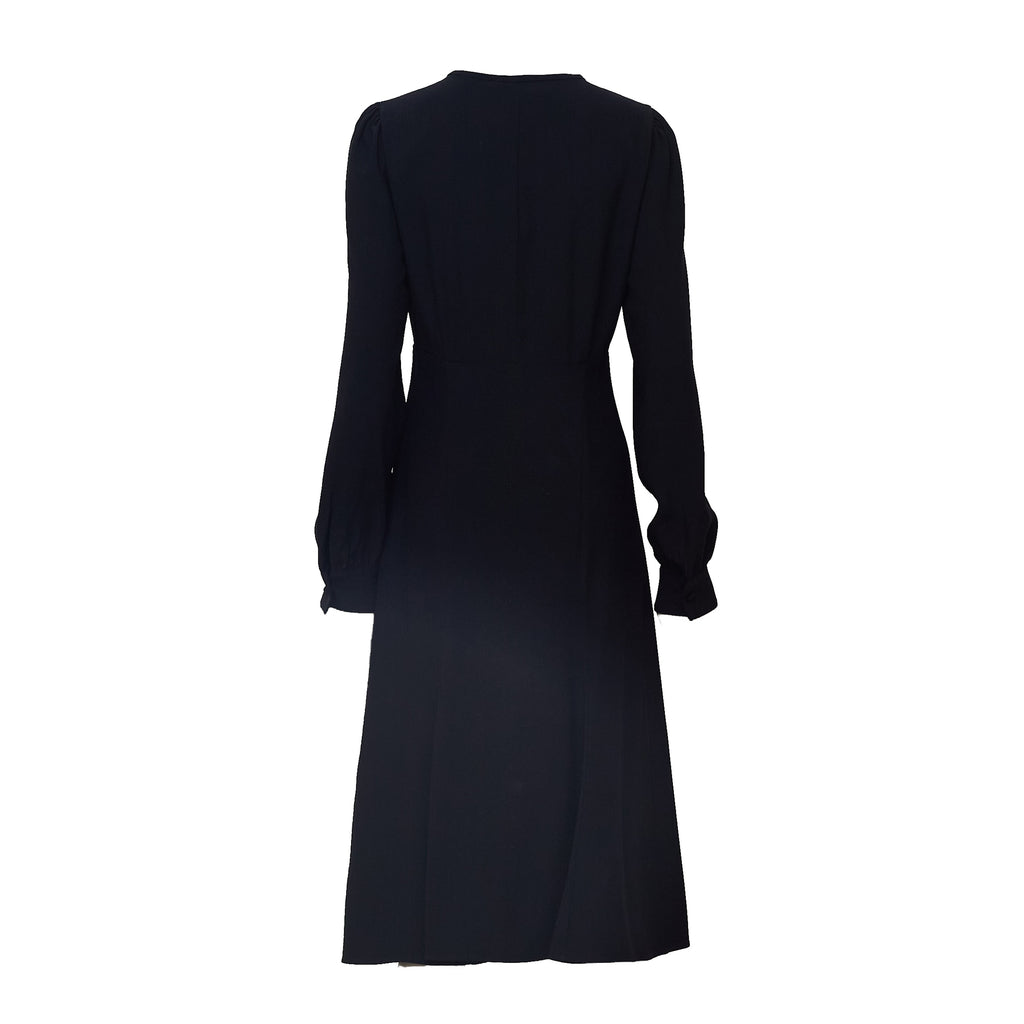 Abito Con Inserto In Pizzo