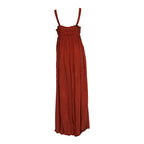 Jacobean Maxi Babydoll Dress