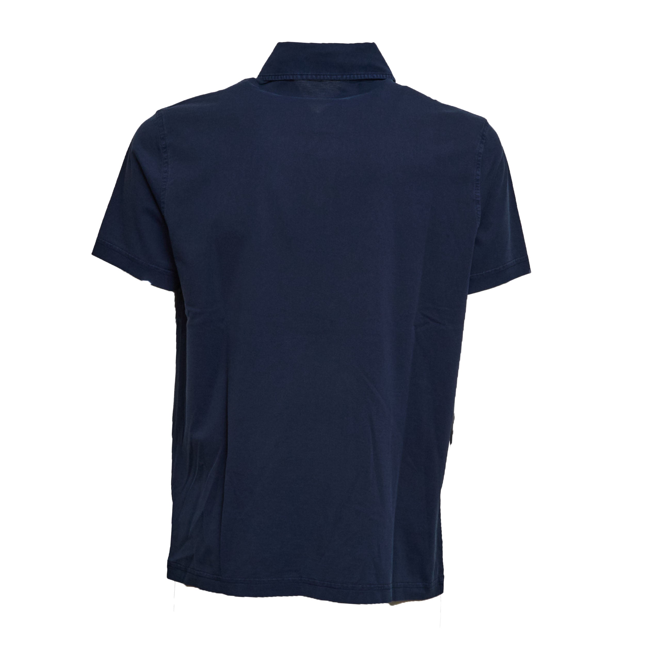 Polo In Jersey Garment Dyed