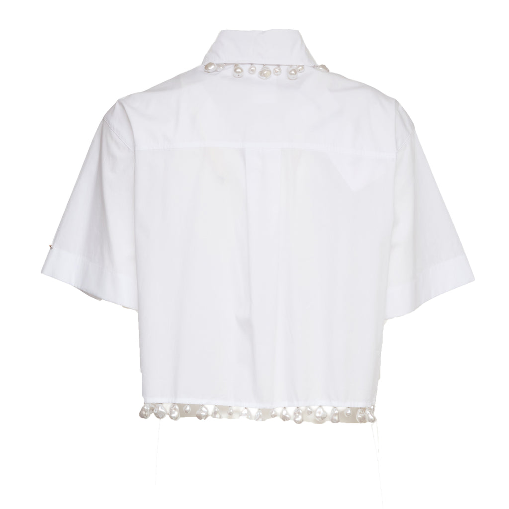 Camicia Cognac Manica Corta