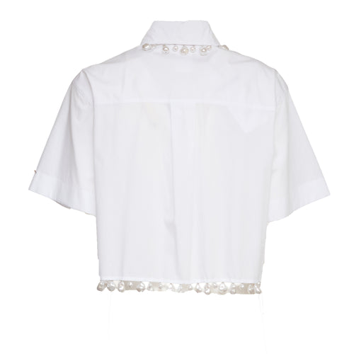 Camicia Cognac Manica Corta