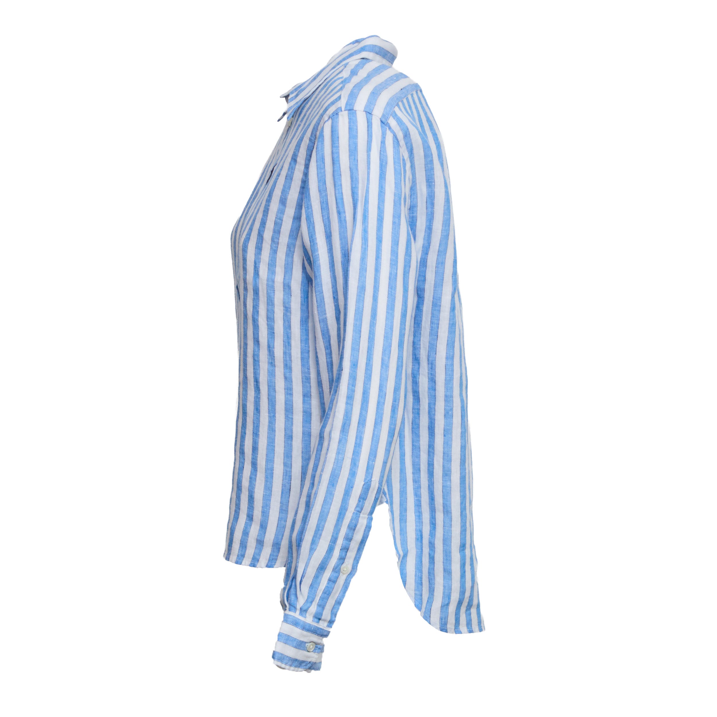 Camicia In Lino A Righe