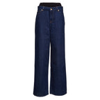 Jeans Marie Wide Leg Nightscape With Studs