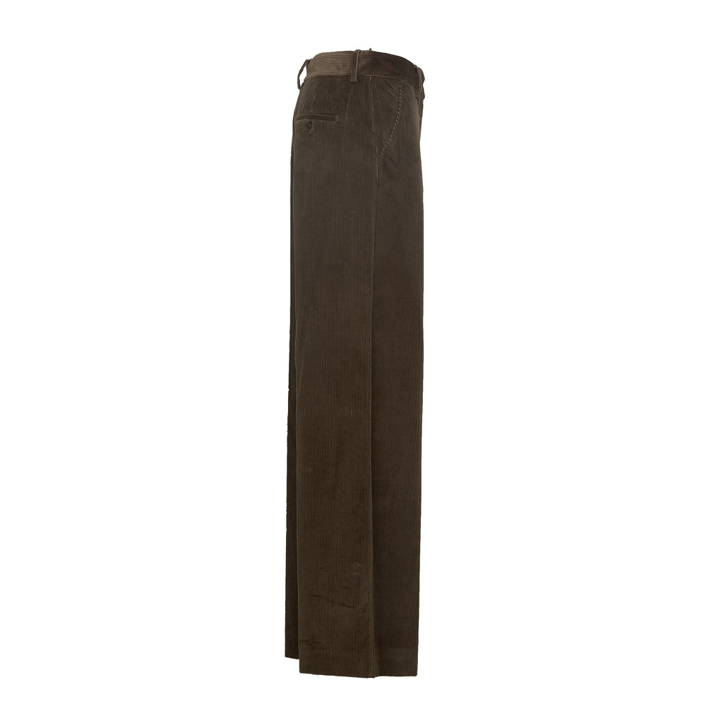 Pantalone Velluto Puro Cotone