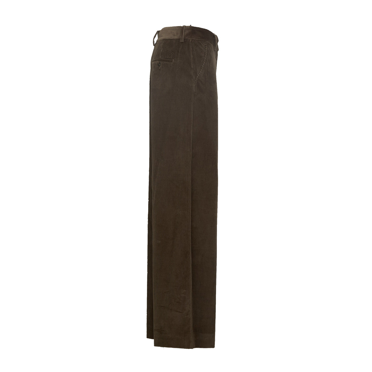 Pantalone Velluto Puro Cotone