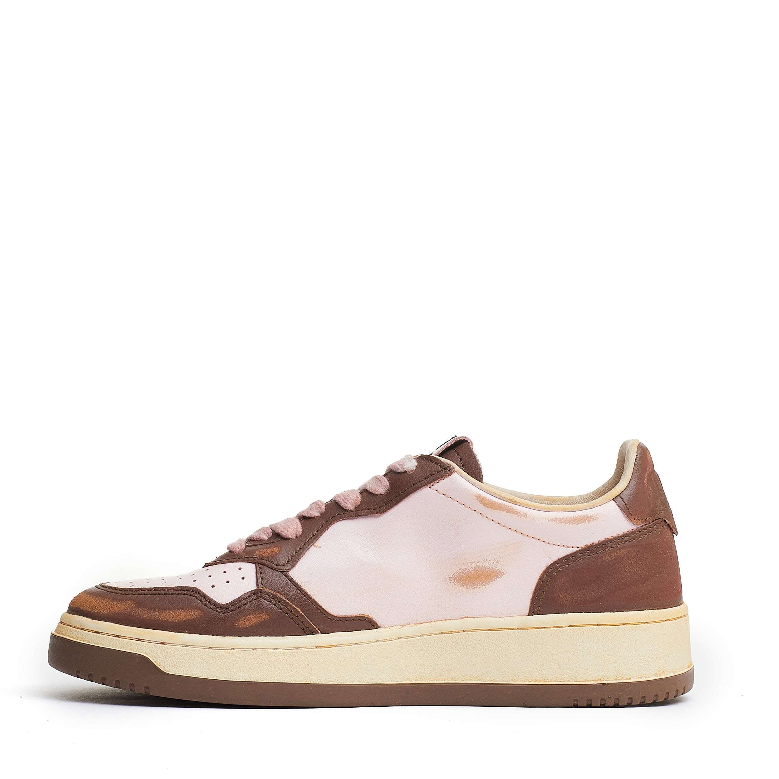 Sneakers Medalist Low Super Vintage In Pelle Multicolor
