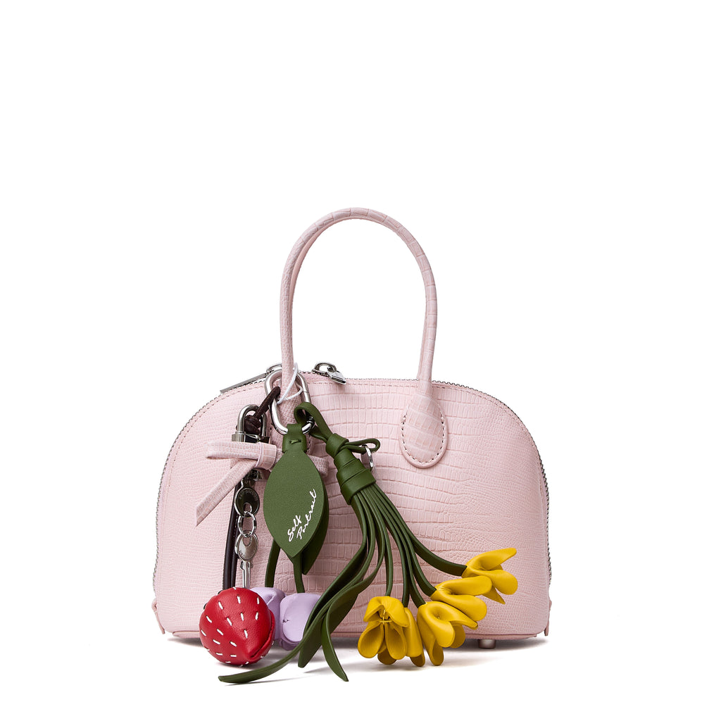 Lizard Leather Toast Mini Bag