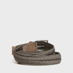Cintura Elasticizzata Rope Elast In Lino
