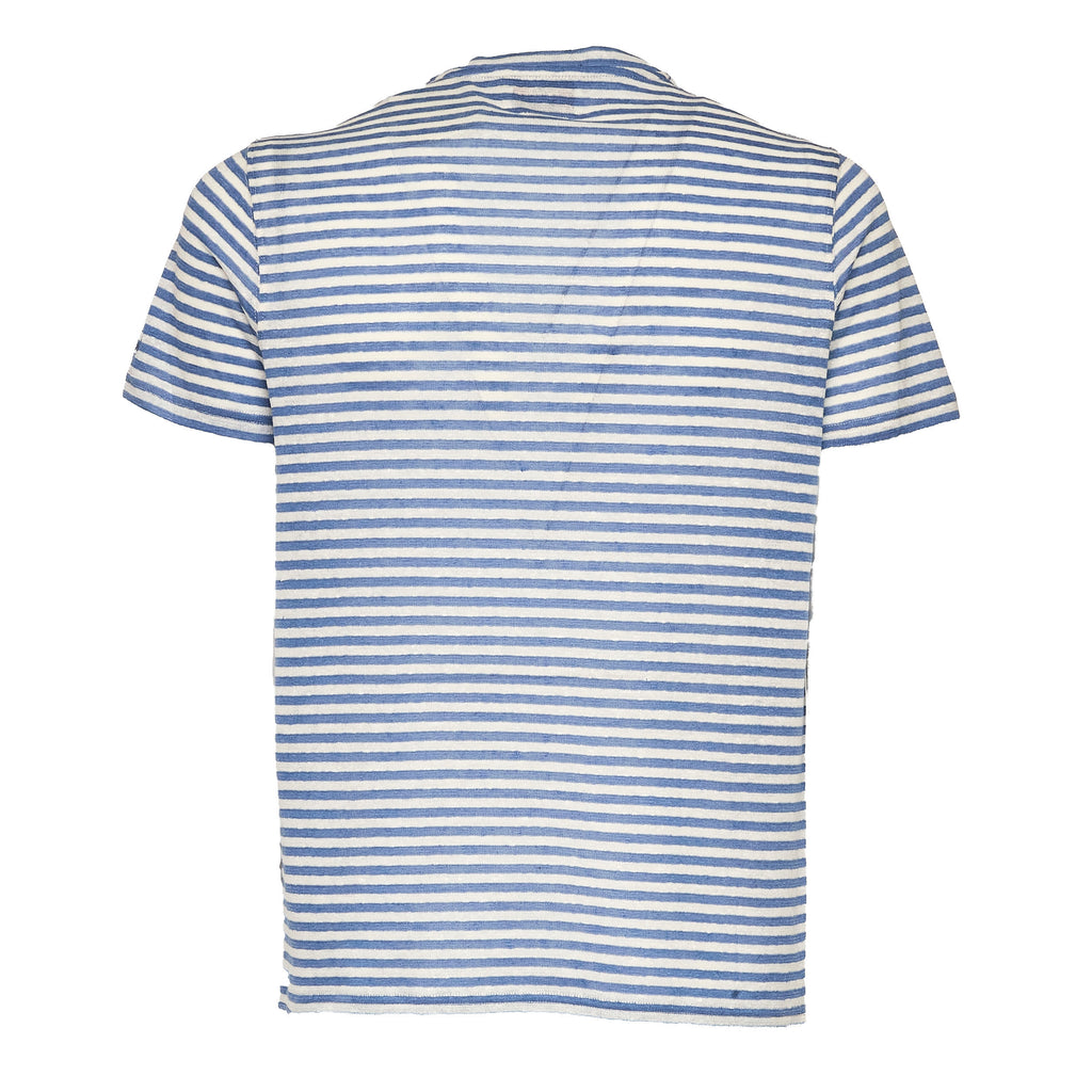 T-Shirt Dover Stripes Cotone, Lino