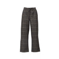 Pantaloni Lunghi Vischio In Flanella Pura Lana