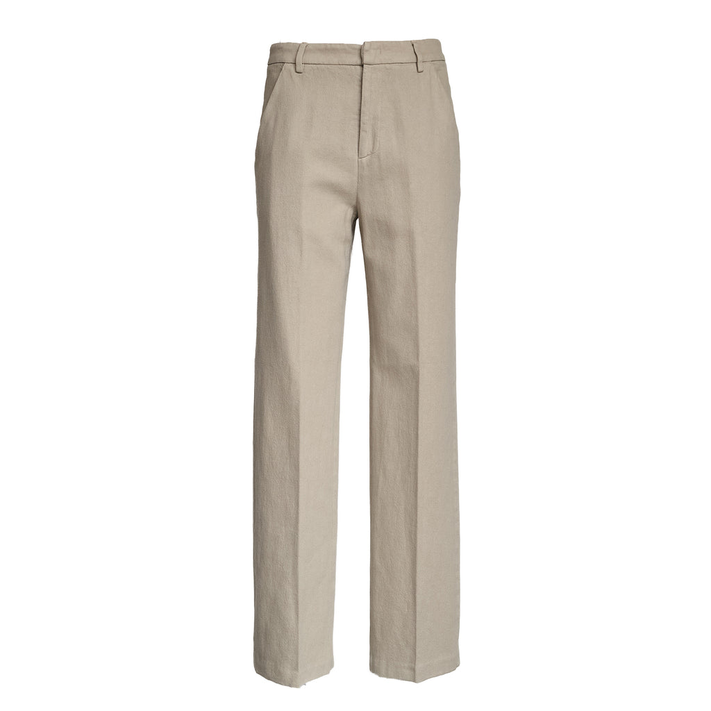 Pantaloni Reina Wide Leg In Bull Fisso 10 1/4 Oz Bluesign