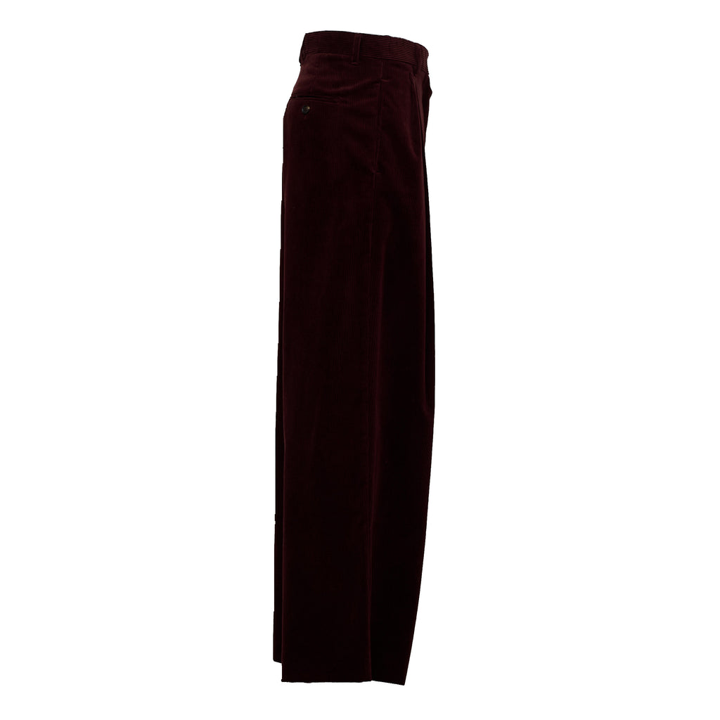 Pantaloni Corona In Velluto 500 Righe