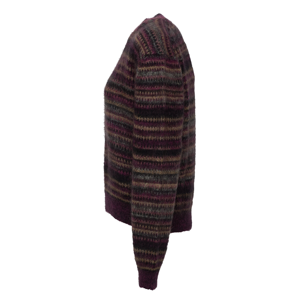 Morine Striped Brushed Pullover