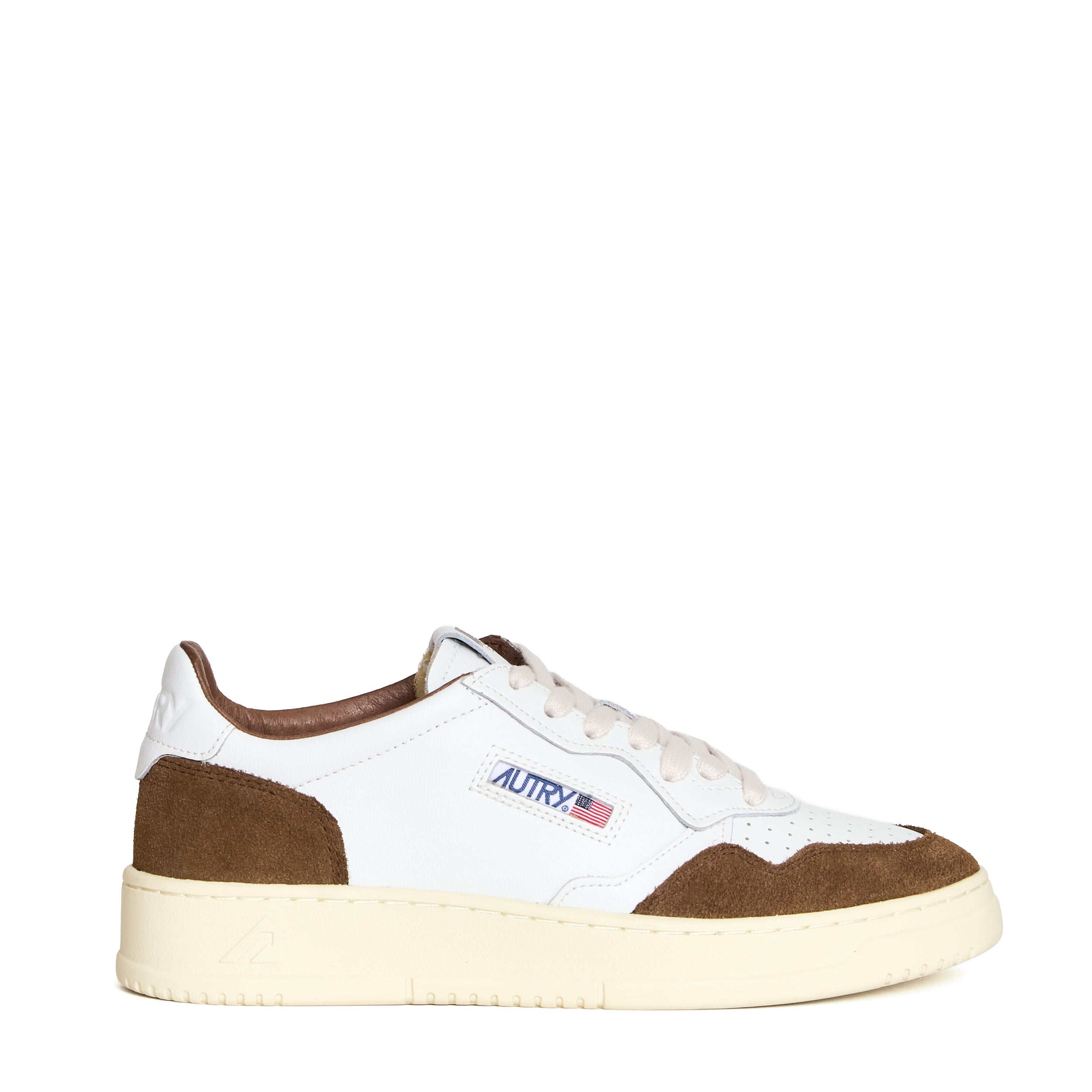Sneakers Medalist Low In Pelle Soft Bianca, Tundra